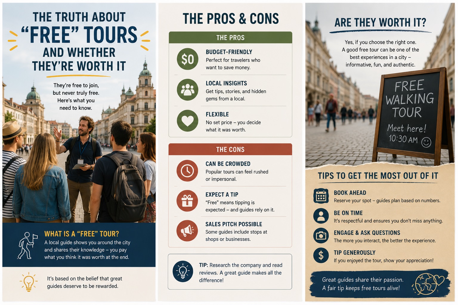 The Truth About "Free" Tours and Whether They're Worth It